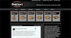 Desktop Screenshot of davincicarb.com